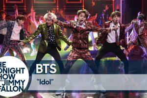 BTS performs  Idol  on The Tonight Show starring Jimmy Fallon