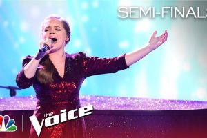 The Voice 2018  Sarah Grace sings  Sign of the Times
