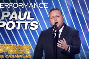 AGT Champions  Paul Potts sings  Caruso   advances to finals