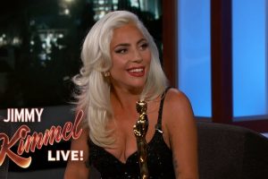 Lady Gaga explains relationship with Bradley Cooper on Jimmy Kimmel show