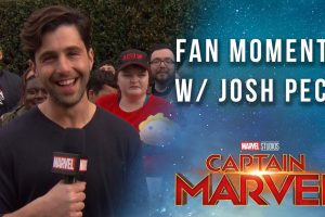 Biggest  Captain Marvel  fans at the Red Carpet Premiere