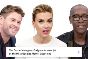 Avengers  Endgame  cast answer most googled Marvel questions