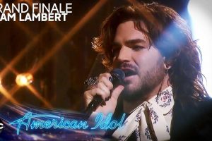 American Idol 2019 Finale  Adam Lambert sing  New Eyes