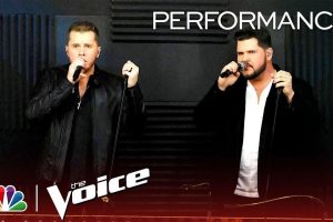 The Voice 2019 Semi-Final  Dexter Roberts  Gyth Rigdon sing  Hey Jude