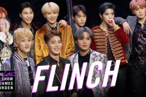 NCT 127 plays Flinch on Late Late Show with James Corden