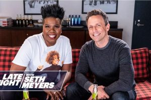 Game of Thrones reaction with Leslie Jones  Seth Meyers