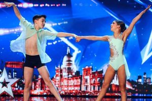 BGT 2019 Auditions  Dance duo Libby & Charlie emotional performance