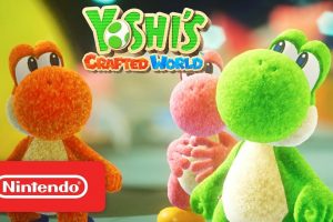Nintendo Switch  Yoshi s Crafted World trailer