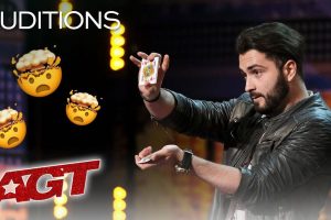 AGT 2019  Magician Sos pulls cards out of thin air  Audition