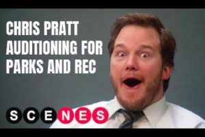 Chris Pratt audition for  Parks and Recreation