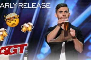 AGT 2019  Dom Chambers amazing magic full of beer