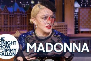 Madonna proposes to Jimmy Fallon  Medellin cha cha  Neon dance battle
