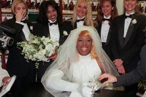 Dennis Rodman wedding dress
