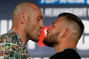 Tyson Fury vs Tom Schwarz fight date  price  weigh-in video