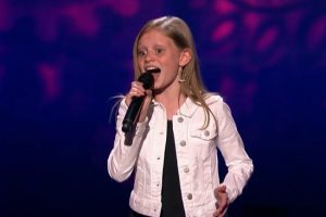AGT 2019  12-year-old Ansley Burns sings  Good Girl   Judge Cuts