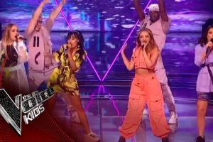 Little Mix sing ‘Bounce Back  on The Voice Kids UK 2019  The Final