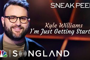 Songland 2019  Kyle Williams sings  I m Just Getting Started   Original Song