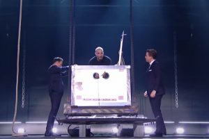 BGT The Champions  Darcy Oake escapes an exploding box