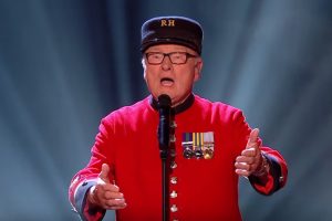 BGT The Champions  89-year-old Colin Thackery sings  Supermarket Flowers