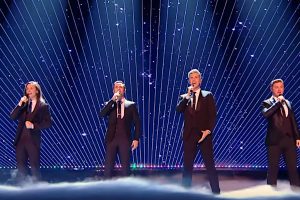 BGT The Champions: Collabro sings “Who Wants to Live Forever”