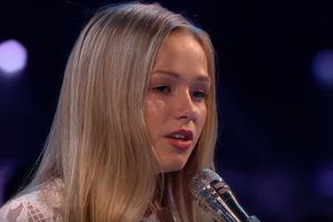 BGT The Champions  Connie Talbot sings  Never Give Up On Us