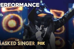 The Masked Singer: Penguin sings “All About That Bass” (Season 2 Ep 5)