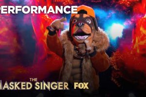 The Masked Singer 2019  Rottweiler sings  Grenade   Week 7