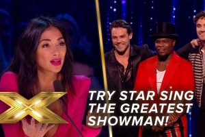 The X Factor Celebrity  Try Star sings  The Greatest Show   Semi-final  Week 5