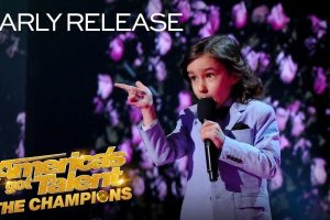 AGT Champions  7-year-old comedian JJ Pantano roasts judges  Season 2