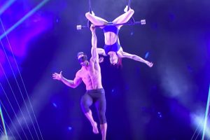 AGT Champions 2020  Duo Transcend s scary aerial act  Finals