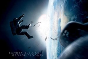 Gravity (2013 movie) Sandra Bullock, George Clooney