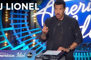 American Idol 2020  Lionel Richie shows off his DJ skills