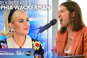 American Idol 2020  Sophia Wackerman audition  Water   Season 18