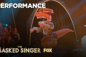The Masked Singer 2020  T-Rex sings  Ice Ice Baby