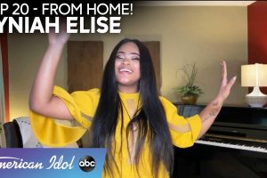 American Idol 2020  Cyniah Elise sings  Warrior  Top 20