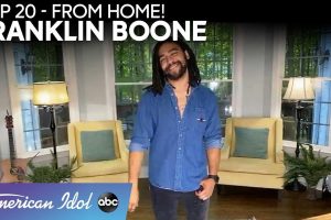 American Idol 2020 Franklin Boone Top 20  Everybody Wants To Rule The World