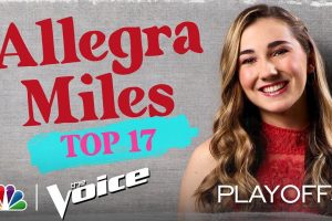 The Voice 2020 Allegra Miles Top 17  New York State of Mind