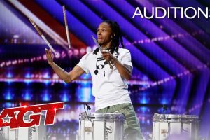AGT 2020: Malik DOPE Drummer audition, “Look at Me Now”, “Mi Gente”