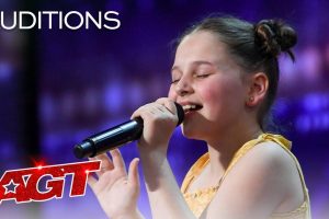 12-year-old Annie Jones audition AGT 2020   Dance Monkey