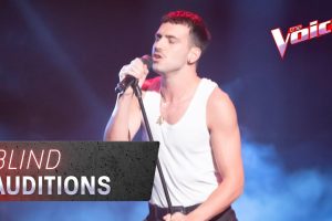 The Voice Australia 2020  Nathan Isaac audition  You Spin Me Round