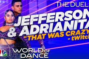 Jefferson & Adrianita World of Dance Duels 2020  El Rey Del Timbal