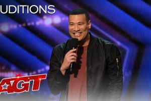 Michael Yo audition AGT 2020  Jokes about getting older