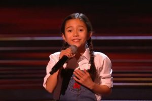 Rachel O Donnell audition The Voice Kids UK  I Want to Be a Cowboy s Sweetheart