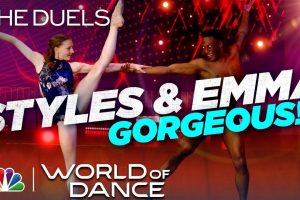 Styles & Emma World of Dance 2020 The Duels  Weight in Gold