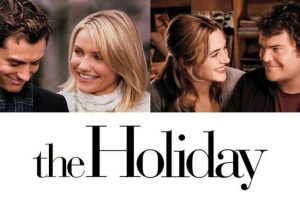 The Holiday (2006 movie) Cameron Diaz, Kate Winslet, Jude Law