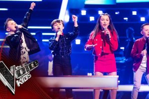 Jimmy, George, Nessa & Cathal The Voice Kids UK 2020 “Got My Mind Set on You”