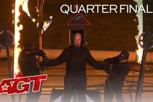 Jonathan Goodwin AGT 2020 Escape Stunt  Quarterfinals