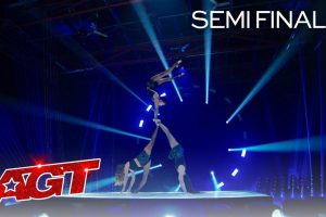 Acrobatic Trio Bello Sisters AGT 2020  Wicked Ones  Semifinals