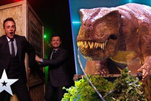 Dario the Dinosaur BGT 2020 Semi-Finals Jurassic Disco Party