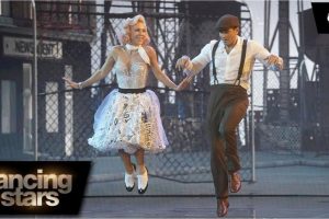 Jesse Metcalfe Dancing with the Stars 2020 Jive “King of New York” Disney